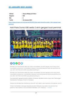 Hoki Piala Dunia: KBS sedia 2 skrin gergasi buat peminat