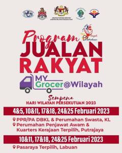PROGRAM JUALAN RAKYAT MY GROCER @ WILAYAH