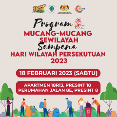 PROGRAM MUCANG-MUCANG SEWILAYAH SEMPENA HARI WILAYAH PERSEKUTUAN 2023