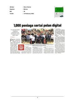 1,000 peniaga sertai pelan digital