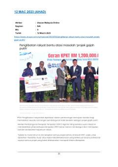 Penglibatan rakyat bantu atasi masalah 'projek gajah putih'