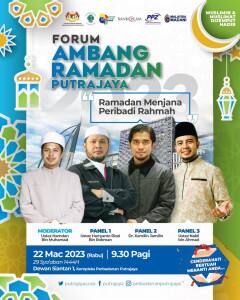 FORUM AMBANG RAMADAN PUTRAJAYA
