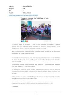 Puspanita Lavender Run 2023 flags off with 2,000 participants