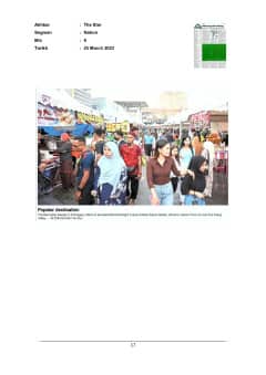 The bazar Ramadan in Presint 3, Putrajaya