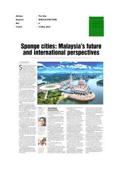 Sponge cities: Malaysia's future and international perspectives