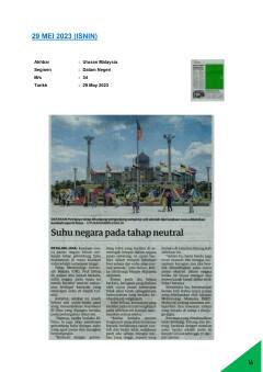 Suhu Negara Pada Tahap Neutral