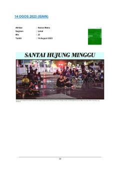 Santai hujung minggu