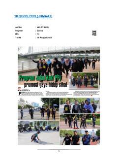 Program jalan kaki PPj promosi gaya hidup sihat