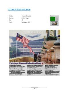 Putrajaya diwarnai Jalur Gemilang