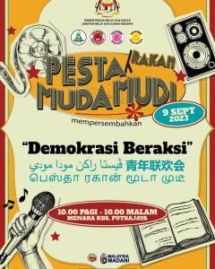 PESTA RAKAN MUDA MUDI : DEMOKRASI BERAKSI