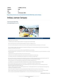 Imbau zaman lampau
