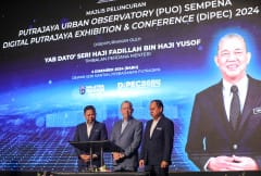 MAJLIS PELANCARAN PUTRAJAYA URBAN OBSERVATORY (PUO) SEMPENA DIGITAL EXHIBITION & CONFERENCE (DiPEC) 2024