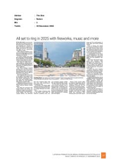 All set to ring in 2025 with fireworks, music and more