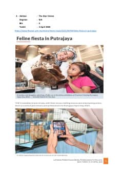 Feline Fiesta in Putrajaya