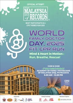 WORLD FAMILY DOCTOR DAY FITCPR RUN 2025
