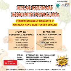 Ayuh Sertai Kelas Kulinari Komunti Putrajaya