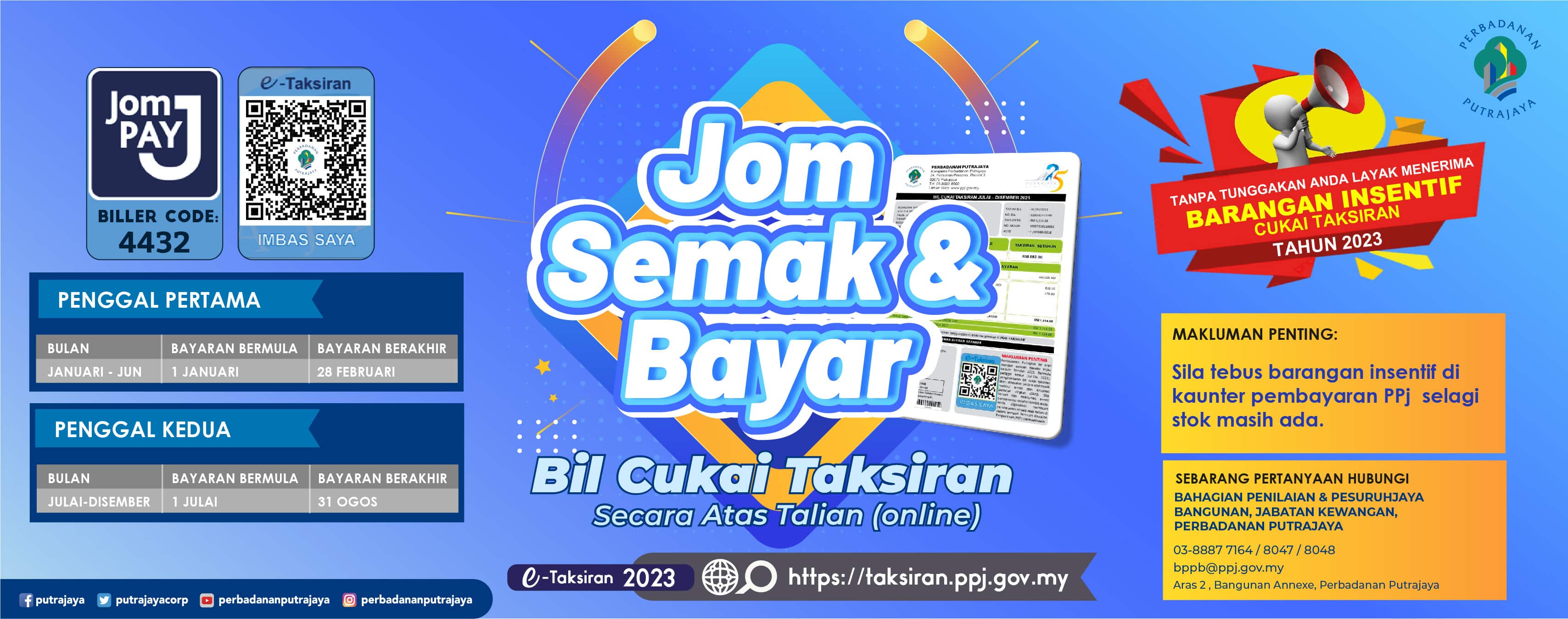 Kempen Jom Semak dan Bayar BIl Cukai Taksiran