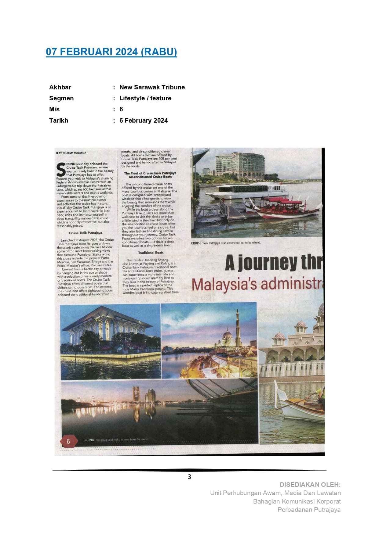 A Journey Through Malaysia's Administrative Centre