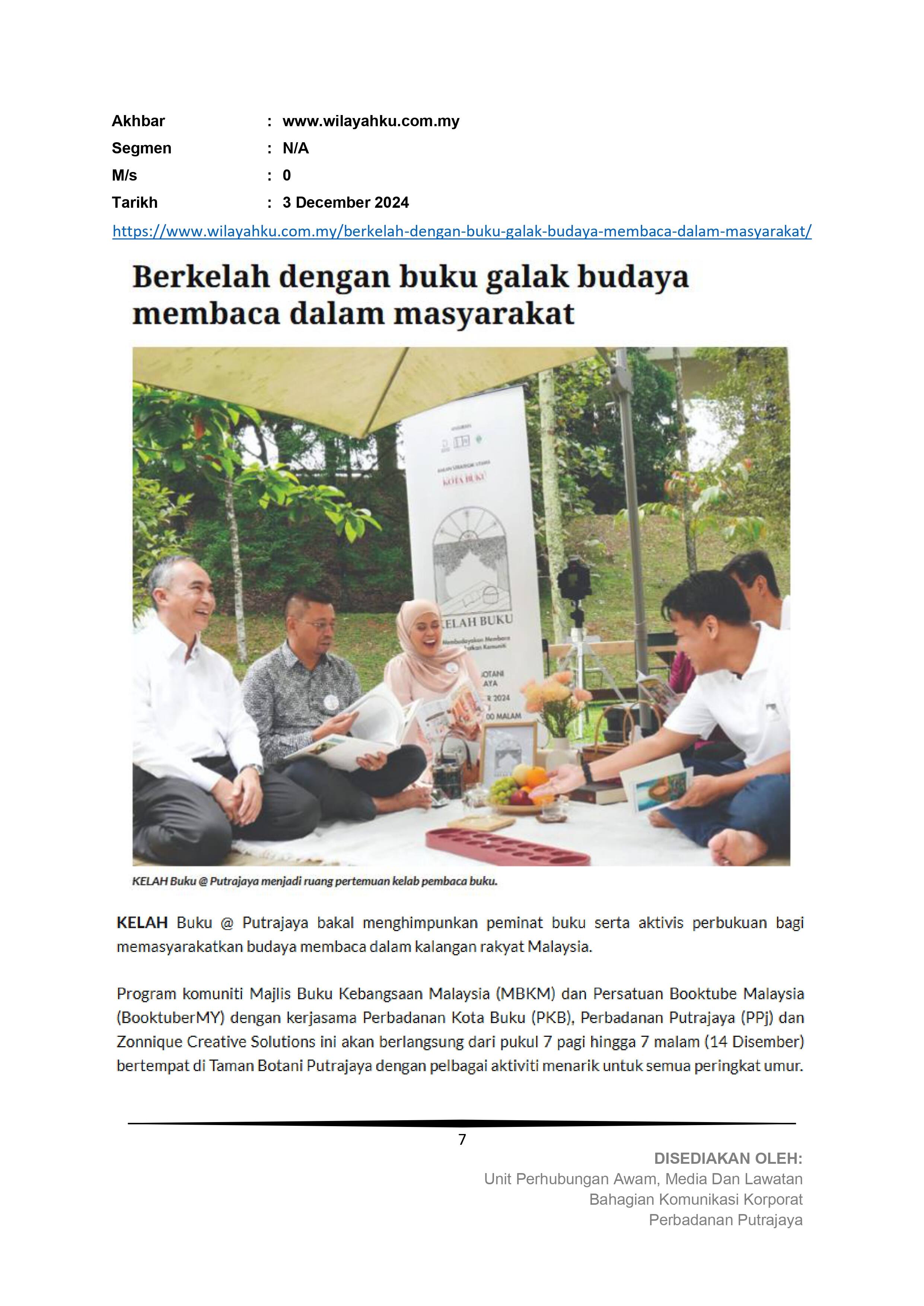 Berkelah dengan buku galak budaya membaca dalam masyarakat