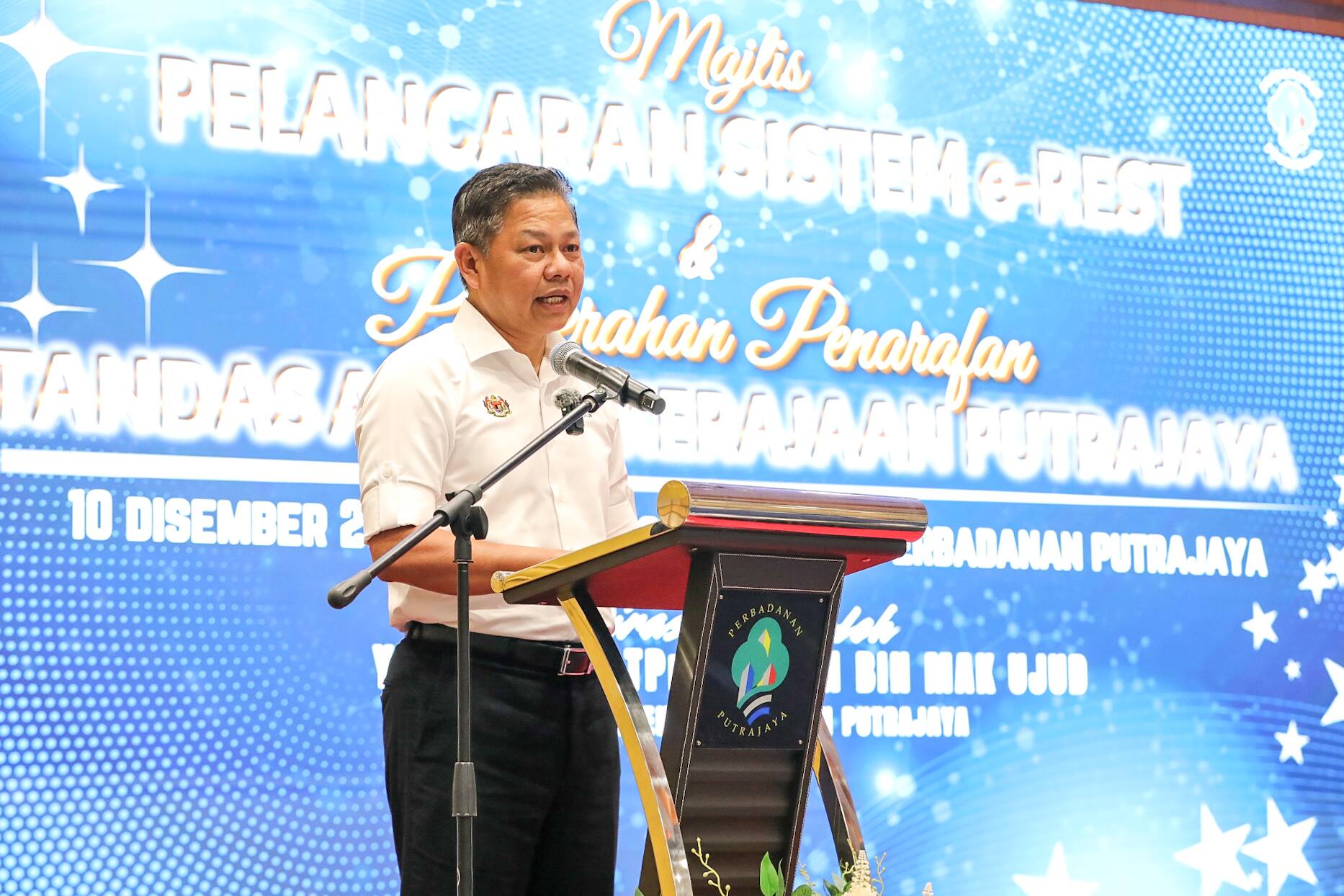 Majlis Pelancaran Sistem e-Rest & Penyerahan Penarafan Tandas Agensi Kerajaan Putrajaya