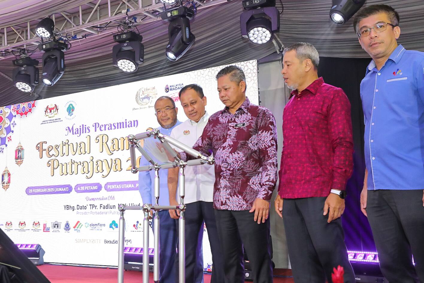 MAJLIS PERASMIAN FESTIVAL RAMADAN PUTRAJAYA 2025