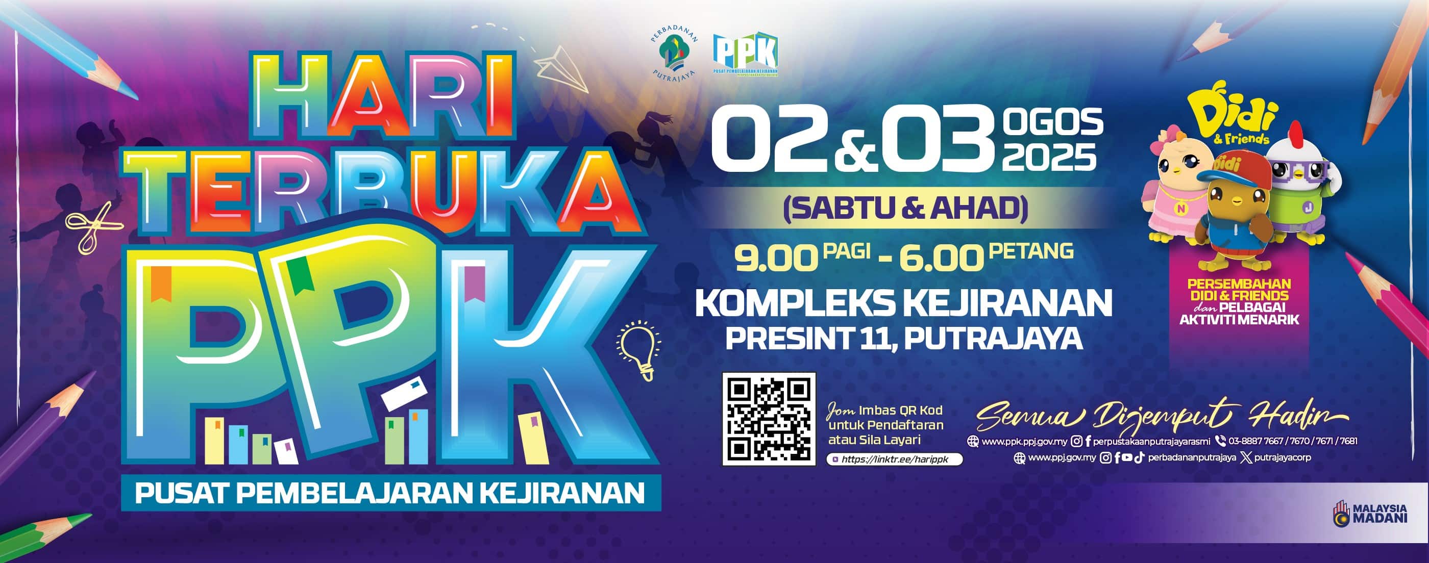 HARI TERBUKA PPK 2-3 OGOS 2025