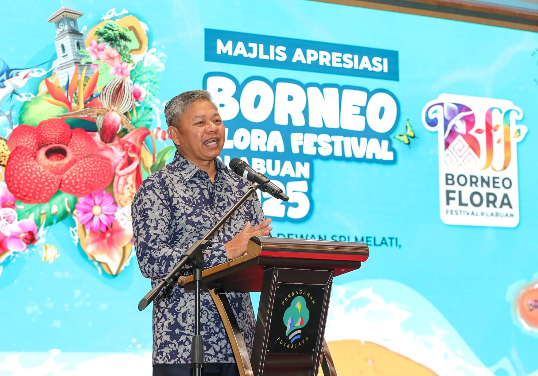 MAJLIS APRESIASI BORNEO FLORA FESTIVAL @ LABUAN 2025
