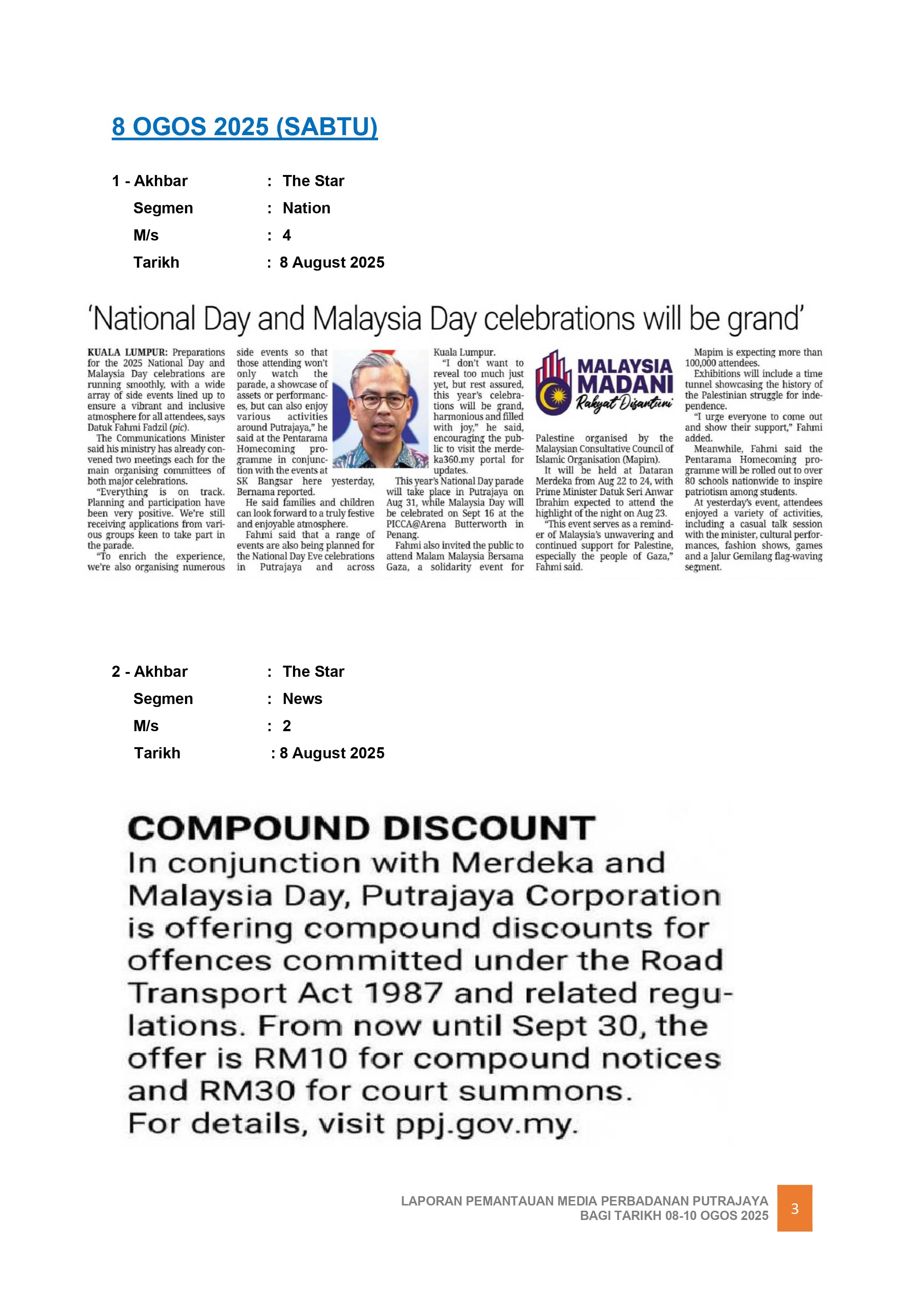 NATION DAY AND MALAYSIA DAY CELEBRATIONS WILL BE GRAND