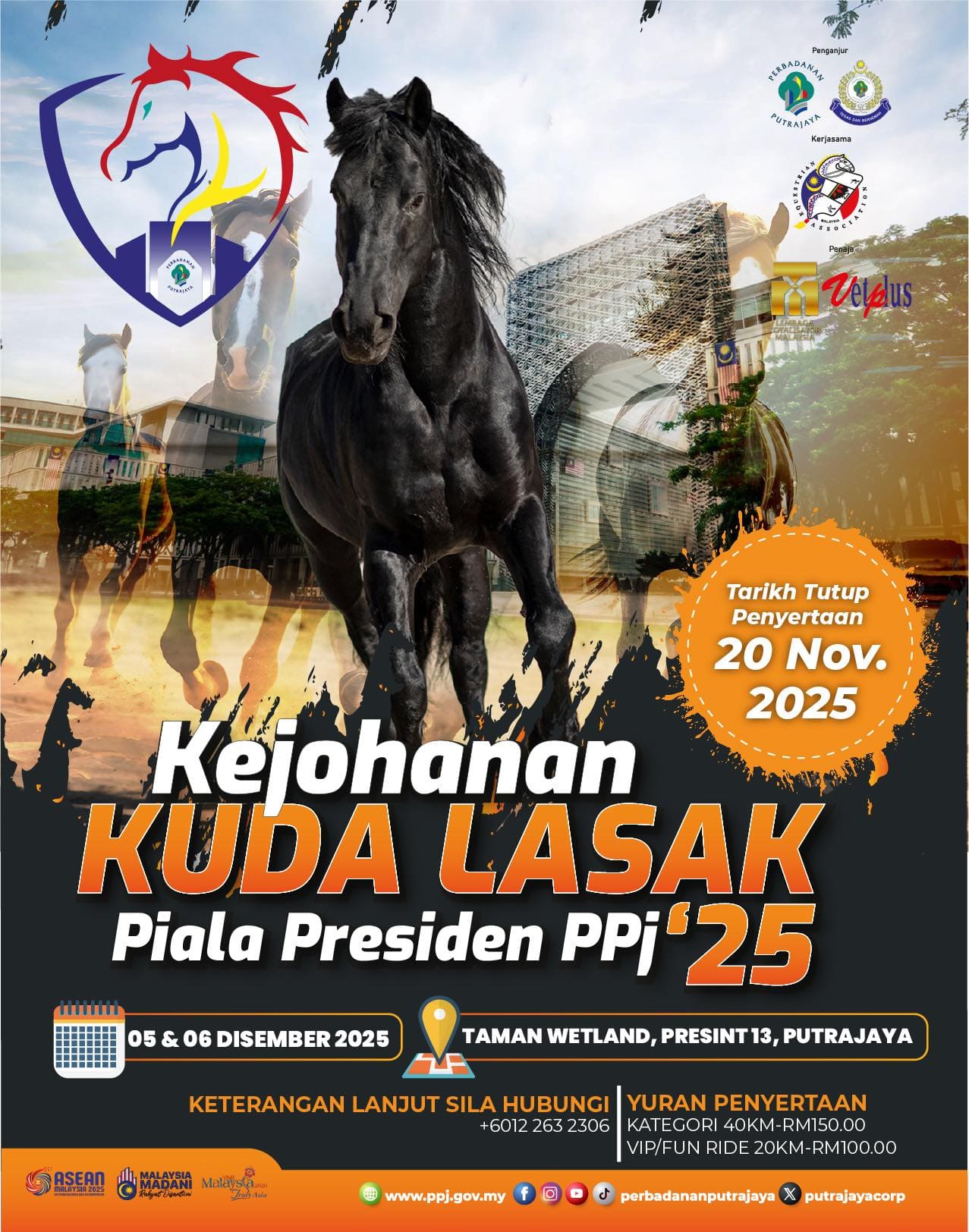 KEJOHANAN KUDA LASAK PIALA PRESIDEN PPJ 2025