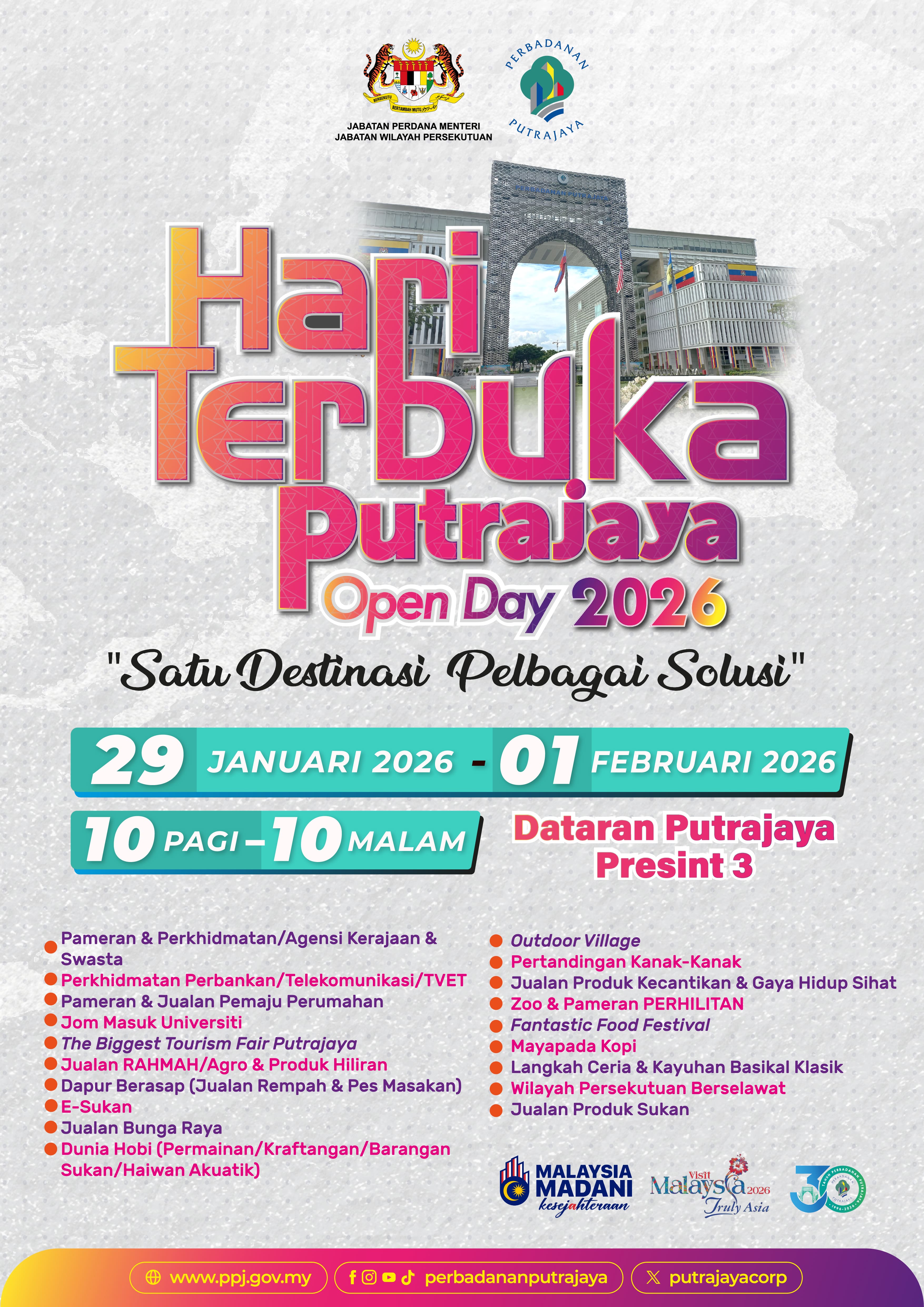 HARI TERBUKA PUTRAJAYA (PUTRAJAYA OPEN DAY) 2026