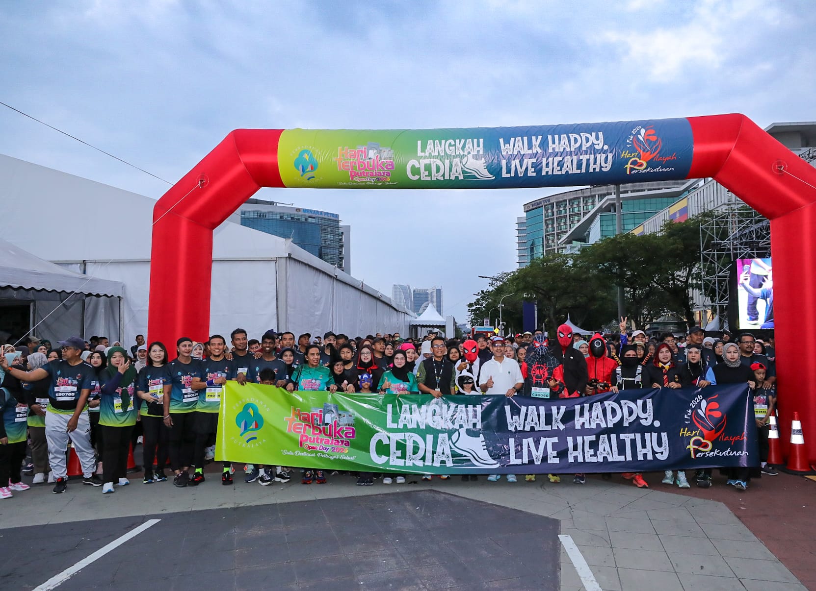 Langkah Ceria Putrajaya sempena Hari Terbuka Putrajaya 2026