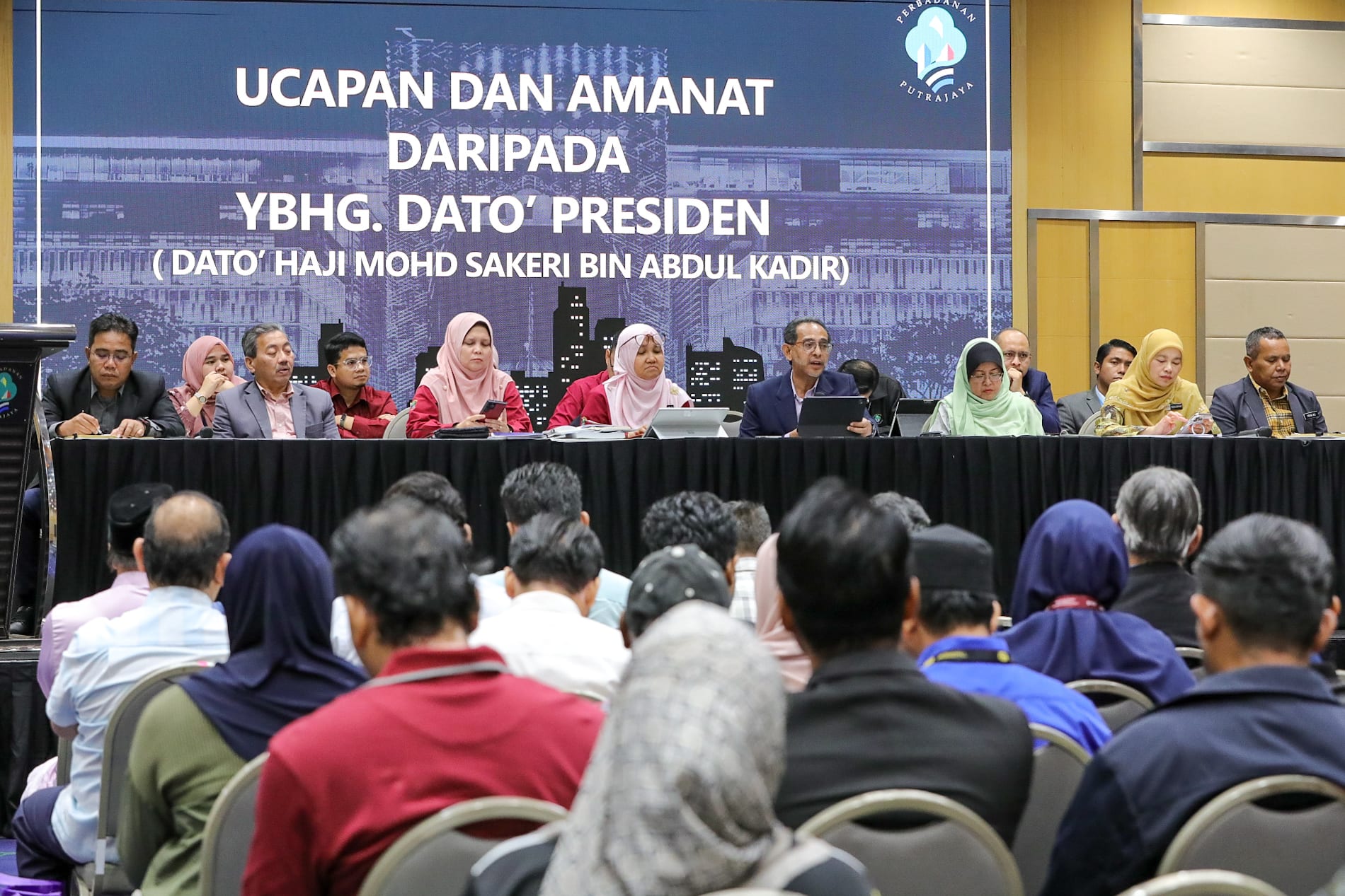SESI TOWNHALL YBHG. DATO’ PRESIDEN PERBADANAN PUTRAJAYA BERSAMA BADAN PENGURUSAN BERSAMA (JMB) DAN PERBADANAN PENGURUSAN (MC) DI BAWAH SKIM PEMAJU