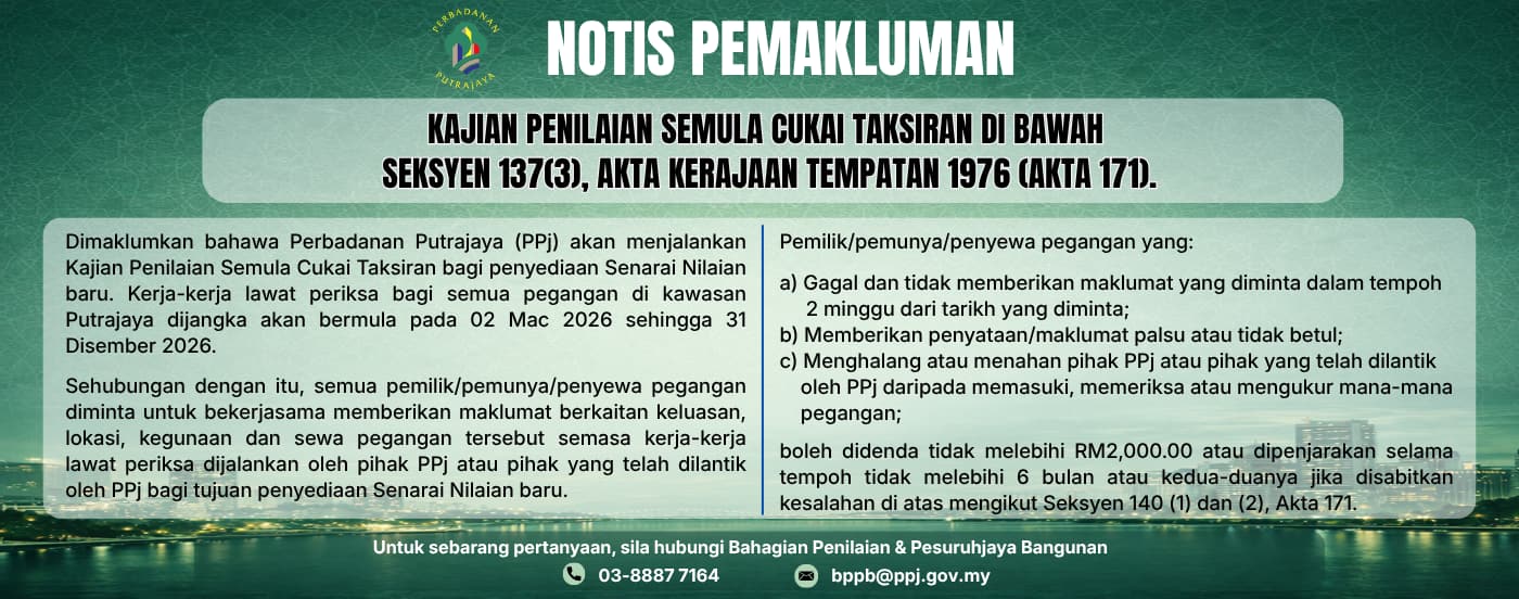 KAJIAN PENILAIAN SEMULA CUKAI TAKSIRAN