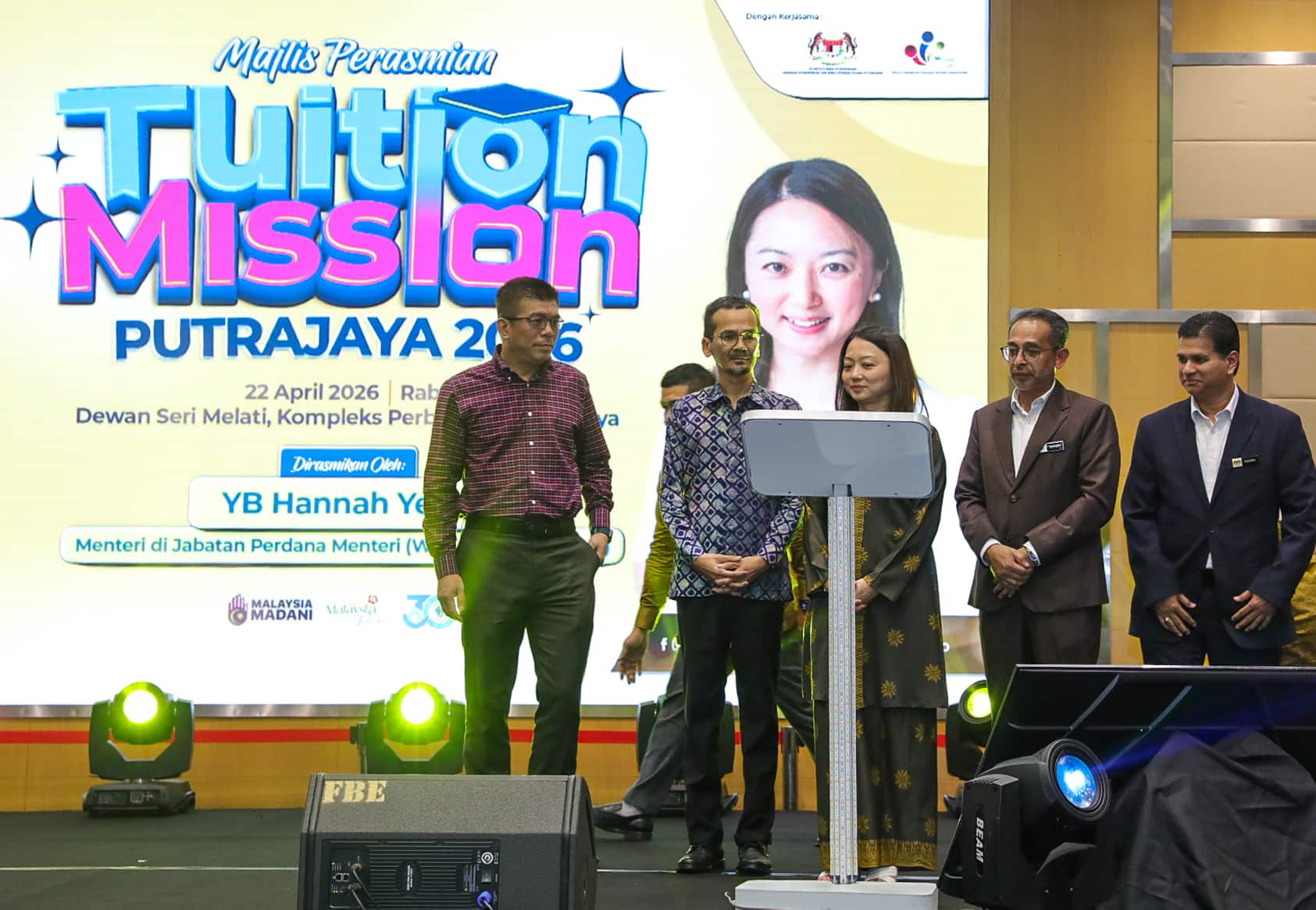 Majlis Perasmian Program Tuition Mission Putrajaya (TMP) Peringkat Wilayah Persekutuan Putrajaya 2026