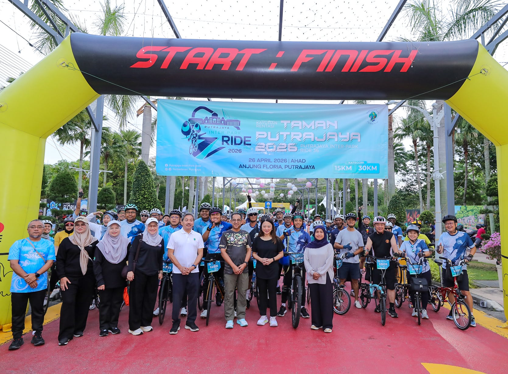 Program Kayuhan Rentasi Taman Putrajaya 2026 dan Majlis Perasmian Event Hall