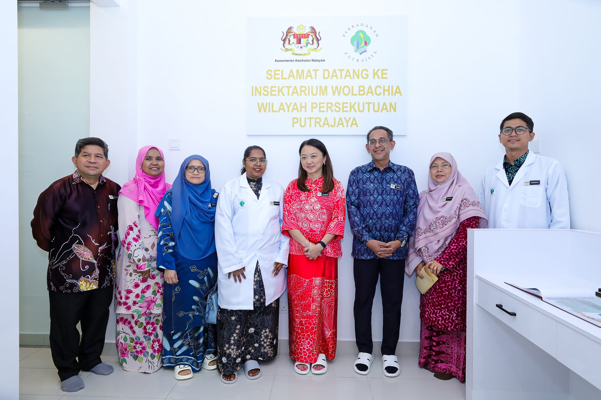 PROGRAM LAWATAN YB PUAN HANNAH YEOH, MENTERI DI JABATAN PERDANA MENTERI (WILAYAH PERSEKUTUAN) KE FASILITI INSEKTARIUM WOLBACHIA PUTRAJAYA
