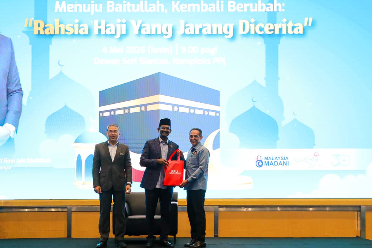 Wacana Aidiladha KRISPUTRA bertajuk “Menuju Baitullah, Kembali Berubah Rahsia Haji Yang Jarang Dicerita”