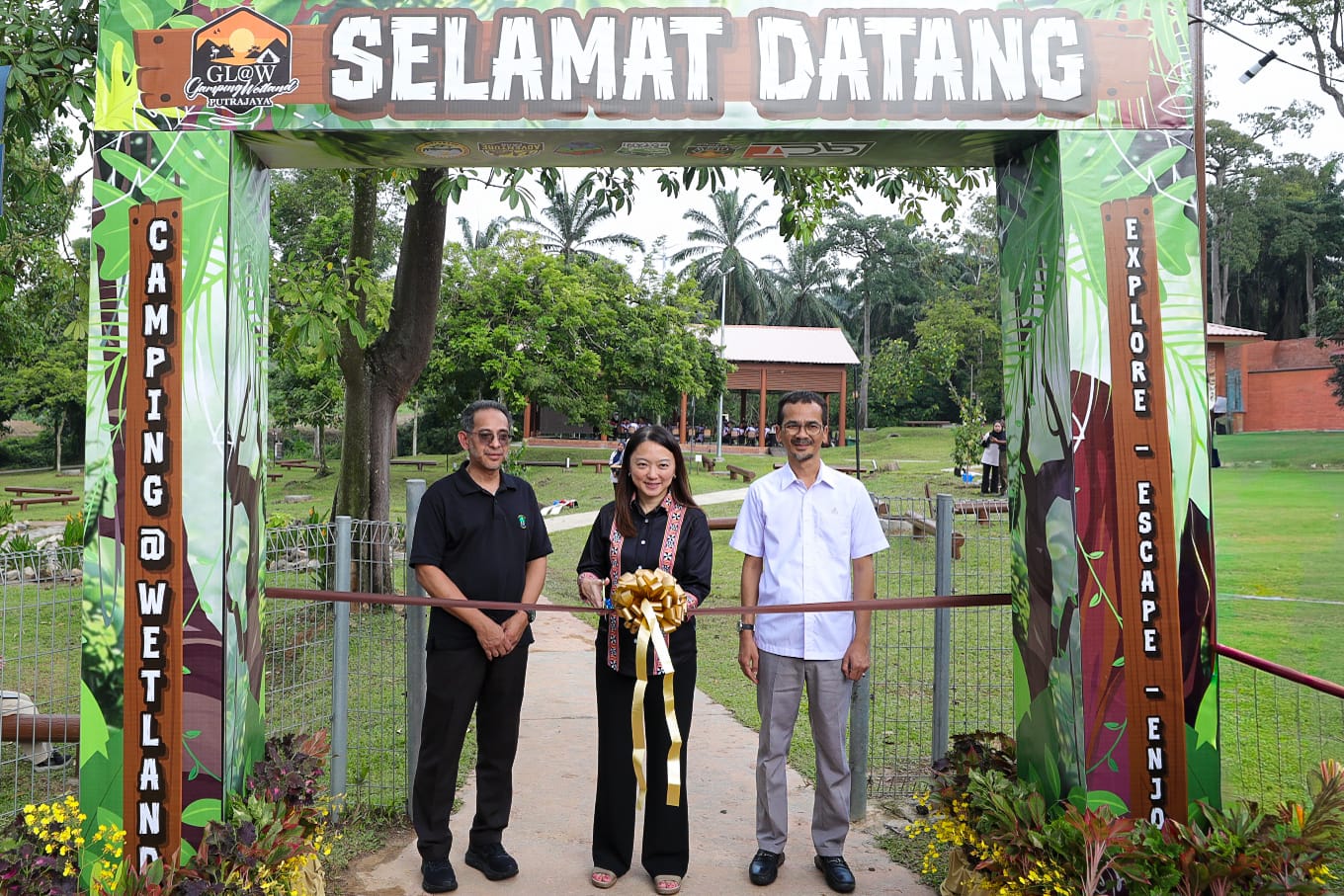 Majlis Perasmian Tapak Perkhemahan Taman Wetland Putrajaya