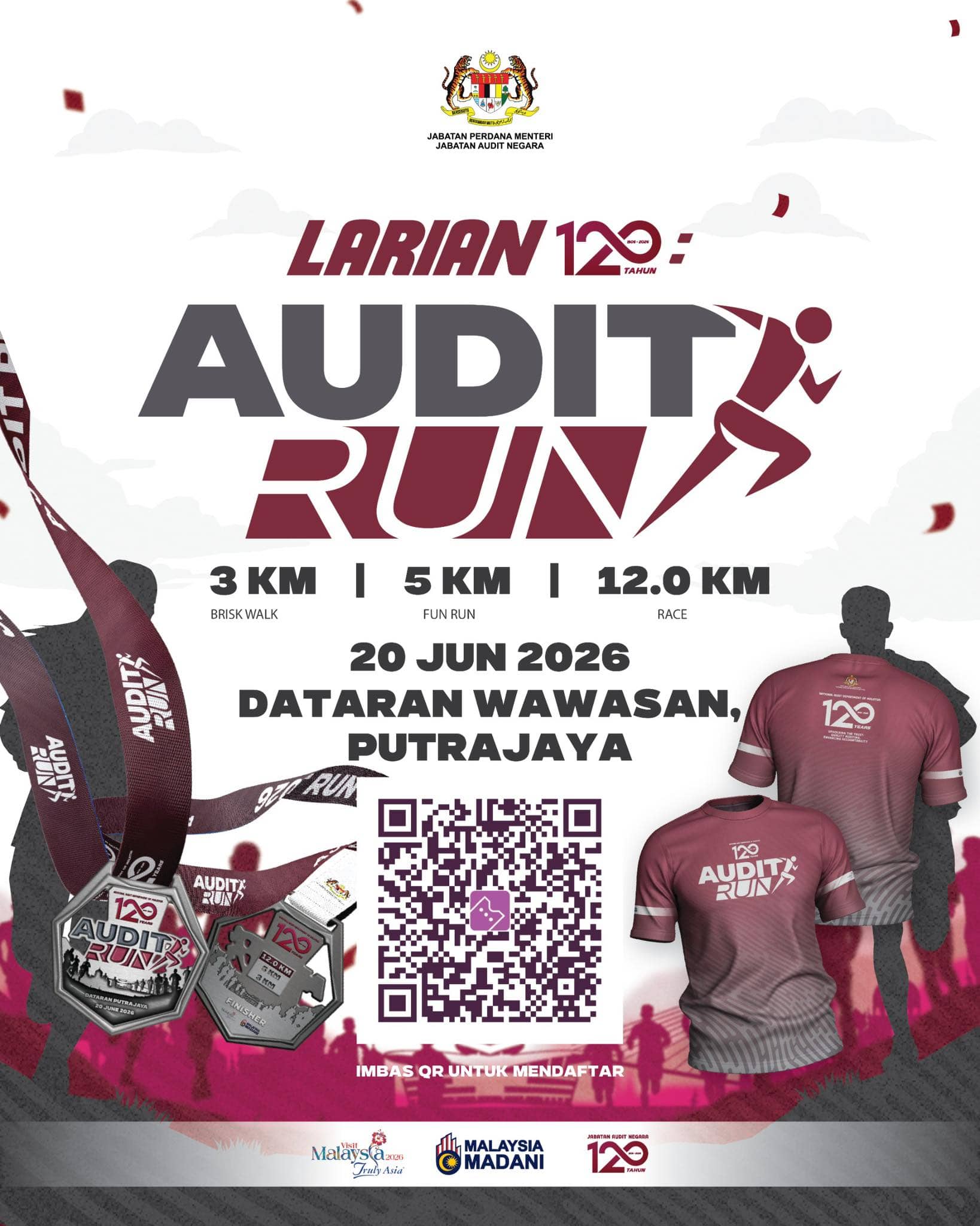 LARIAN 120 TAHUN JABATAN AUDIT NEGARA