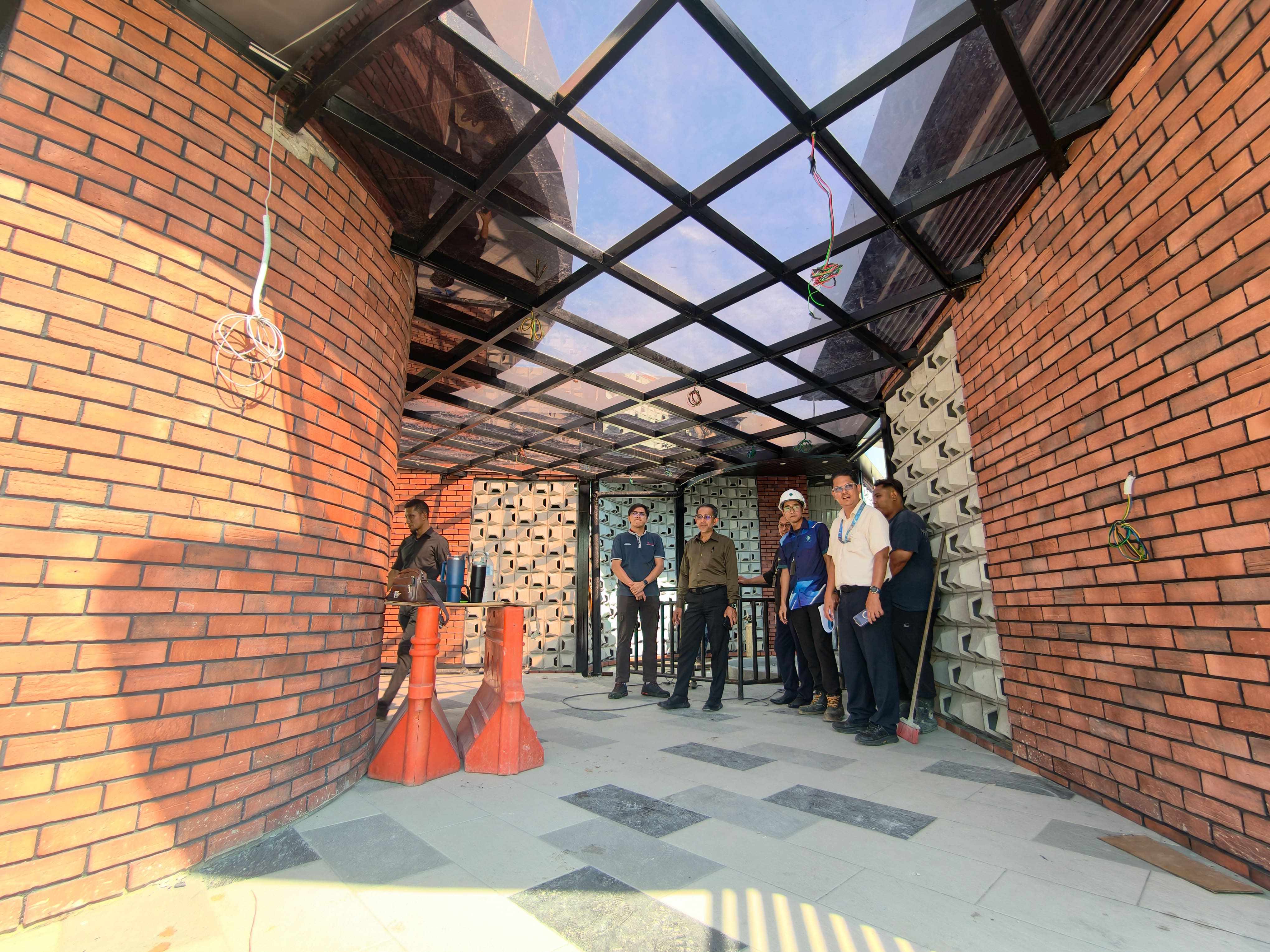 SESI LAWATAN TAPAK PROJEK SMART TOILET DAN KAWASAN SEKITAR DATARAN PUTRA, PUTRAJAYA