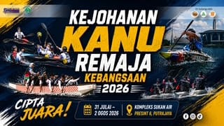 KEJOHANAN KANU REMAJA KEBANGSAAN 2026