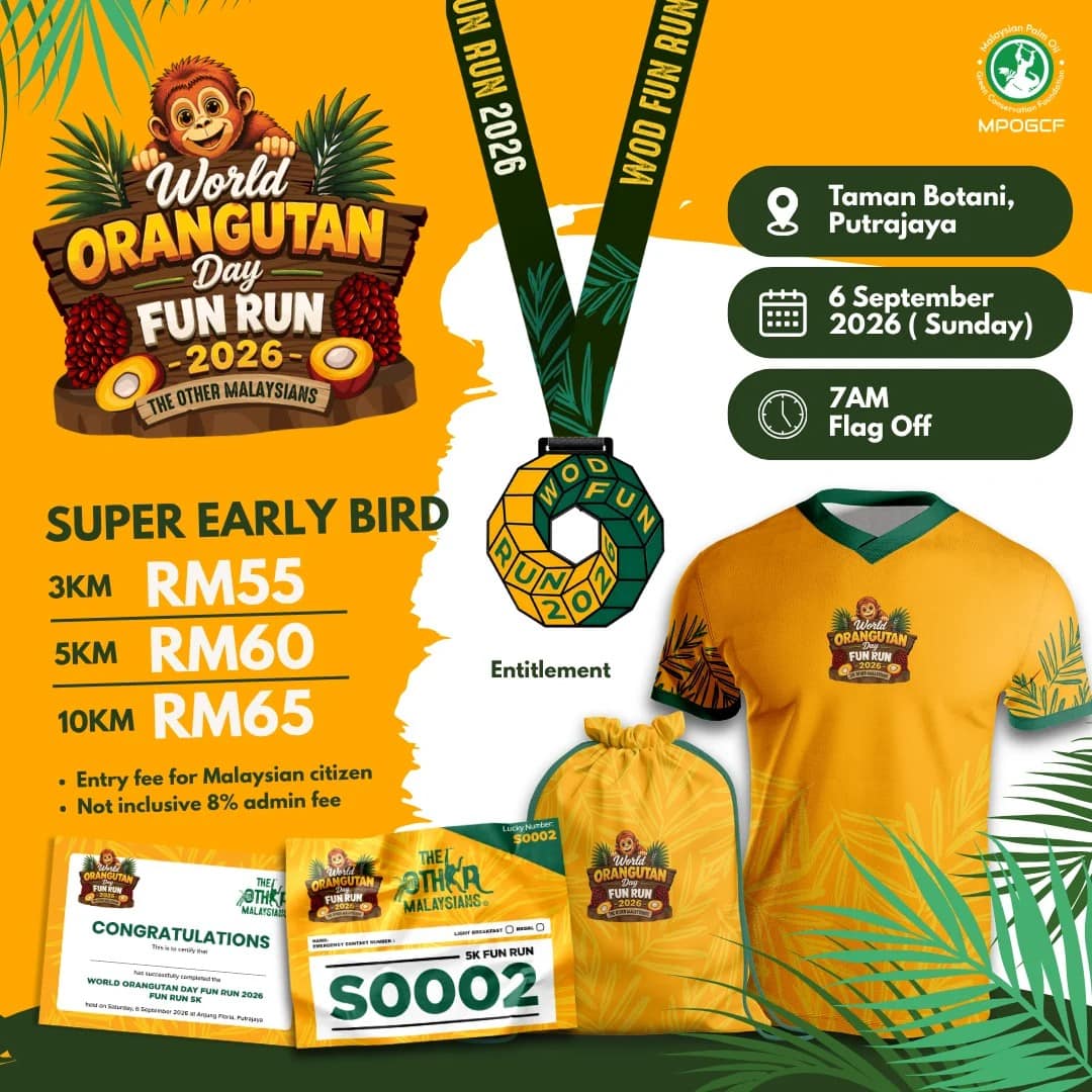 WORLD ORANG UTAN DAY FUN RUN 2026