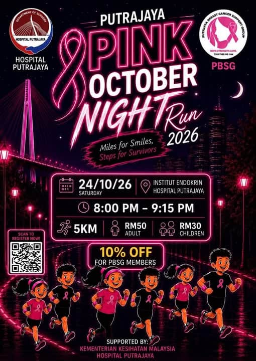 PINK OCTOBER RUN @PUTRAJAYA