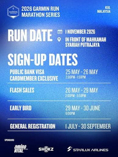 GARMIN RUN ASIA SERIES 2026